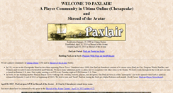 Desktop Screenshot of paxlair.com